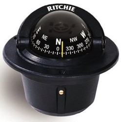 Compas de Navigation Ritchie Explorer F50 encastré Noir