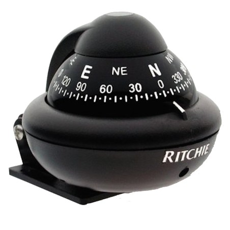 Compas de Navigation Ritchie Sport X-10-M avec éclairage Noir