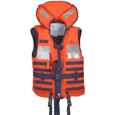 Gilet de sauvetage Plastimo Typhon Navy 150N + feu flash