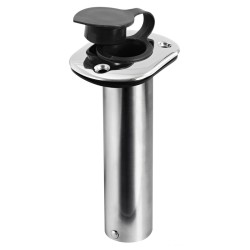 Porte canne Osculati à encastrer inox  - 90°