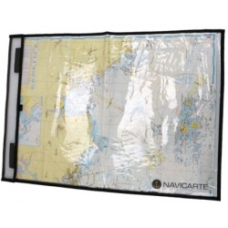 Pochette de protection Topoplastic PVC transparent avec rabat