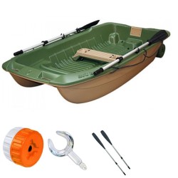 Barque de peche Sportyak 245 vert et beige 2
