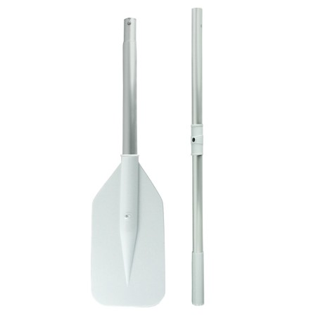 Paire d'avirons Cape horn aluminium 2 parties Gris Clair