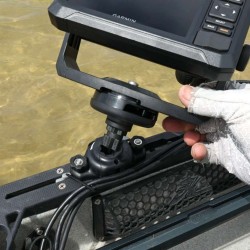 Etrier fixe Railblaza avec Adaptateur Garmin Fishfinder Mount Low 2