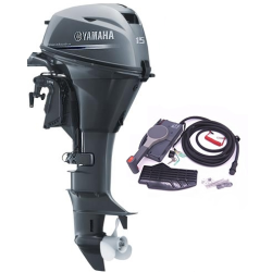 Moteur thermique Yamaha 15 CV commande à distance 2