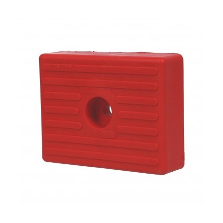 Patin rouge 130X100 mm