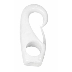 Mousqueton polyamide Nuova Rade blanc 58 mm