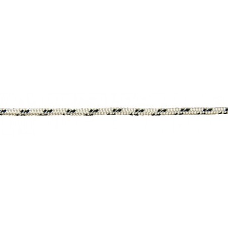 Cordage Meyer Sanboeuf Fastnet MS-321 Blanc/ Noir 10 mm