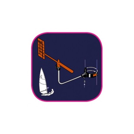 Girouette Hawk Laser et solitaire