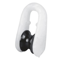 Poulie Plastimo pour drisse de pavillon