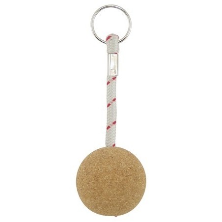 Porte clés boule en liège Euromarine