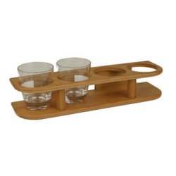 Support Bamboo Marine System pour 4 verres