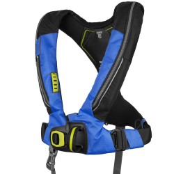 Gilet gonflable Spinlock 6D Deckvest 170 N Automatique Bleu Pacific + Harnais
