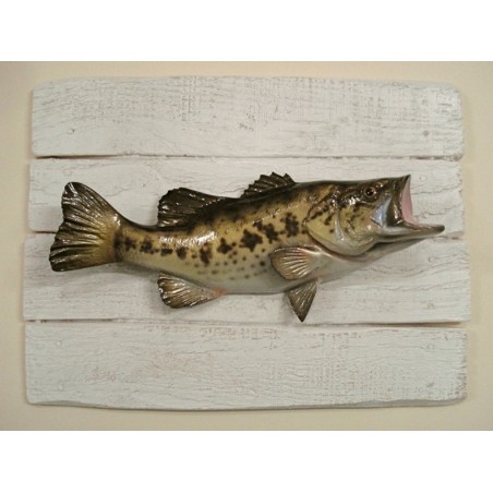 Sculpture Black Bass sur Cadre