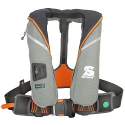 Gilet de sauvetage Secumar Survival 220N Gris clair + harnais