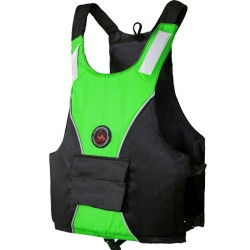 Gilet de flottaison kayak vert 50N+