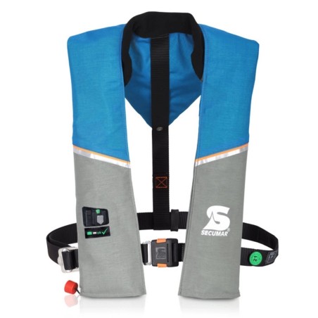 Gilet de sauvetage Automatique Secumar Ultra 170 165N Bleu