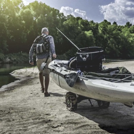 Chariot transport kayak Railblaza C-Tug R roues Sandtrakz