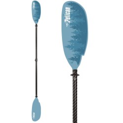 Pagaie kayak Pelican Symbiosa fibre réglable 2 parties 230-240cm blue-forest 2