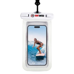 Pochette téléphone étanche Surf United Blanc