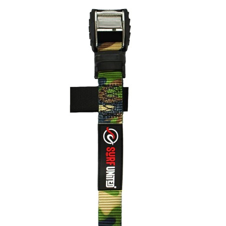Sangle d'arrimage Surf United par 2 Camo 4M X 25MM