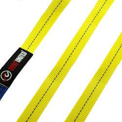 Sangle d'arrimage Surf United par 4 Jaune 4M X 25MM 2
