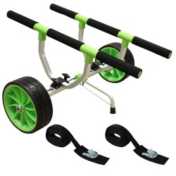 Chariot paddle kayak Rockside plateforme roues sable XL