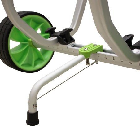 Chariot paddle kayak Rockside plateforme roues sable XL
