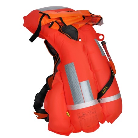 Gilet de sauvetage Secumar Survival 220N Bleu clair + harnais