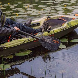 Pagaie kayak Pelican Poseidon Angler alu 2 parties 240 cm Black Marble 2