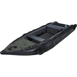 Kayak gonflable de pêche Savage Gear Kayak E-RIDER 330 carbon optix kayak