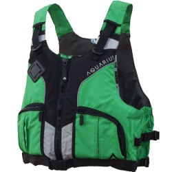 Gilet vert pour activités nautiques