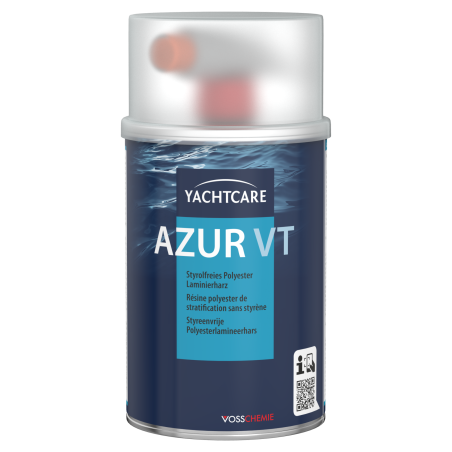 Résine de stratification Ortho Yachtcare - Boîte de 1kg  AVEC durcisseur