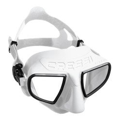 Masque chasse sous marine Cressi Atom Blanc