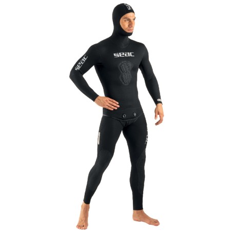 Ensemble combinaison chasse sous marine Seac sub Shark 5 mm