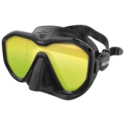 Masque de plongée Seac Sub Appeal Noir - Mirroir