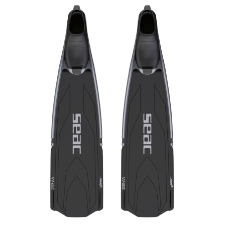 Palmes chasse sous marine ou apnée Seac Sub W22 Noir