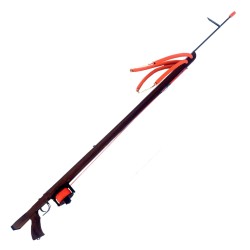Arbalète fusil harpon chasse sous marine Denty Spearfishing Bois Exotique 75 cm avec moulinet