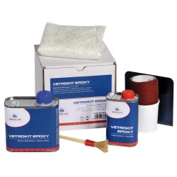 Kit Osculati Réparation fibre de verre - Vetrokit EPOXY