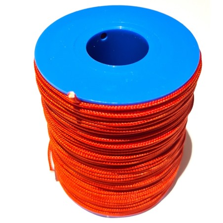 Bobine de Dyneema gainé Denty Spearfishing  Ø 1.5 mm - Rouge 100 m