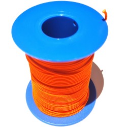 Bobine de Dyneema gainé Denty Spearfishing  Ø 1.5 mm - Orange 50 m