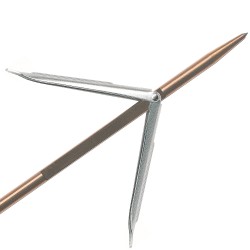 Flèche à encoches Salvimar - Double ardillons Ø 6.5 mm