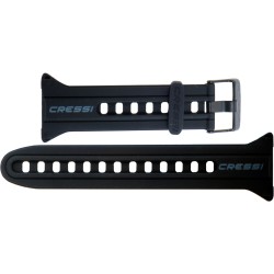 Bracelet universel Cressi pour Ordinateur - Noir logo gris
