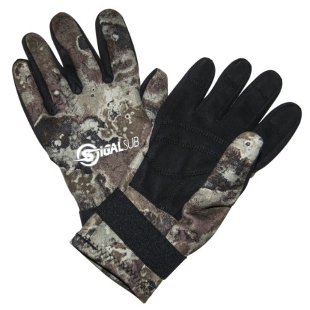 Gants Sigalsub Black Camu 2 mm