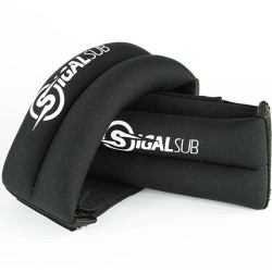 Paire de lests de chevilles Sigalsub noir