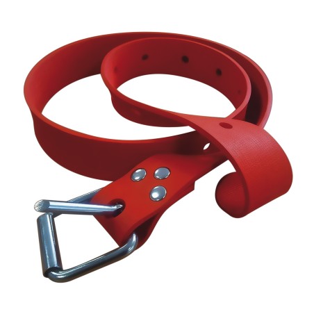 Ceinture Marseillaise Epsealon Latex - Rouge