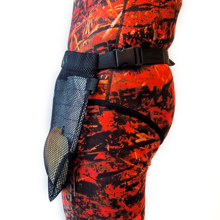 Sac filet ceinture Epsealon à coquillage et crustacés