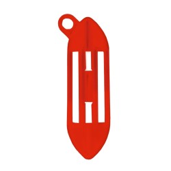 Support de ceinture Labrax Rouge pour accroche Poissons