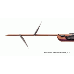 Arbalète fusil harpon bois chasse sous marine Riffe Marauder 55 '' - 140 cm