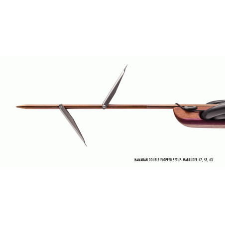 Arbalète fusil harpon bois chasse sous marine Riffe Marauder 55 '' - 140 cm